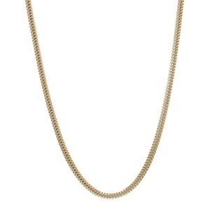 Yellow Gold Snake Chain Necklace 18" - 14k